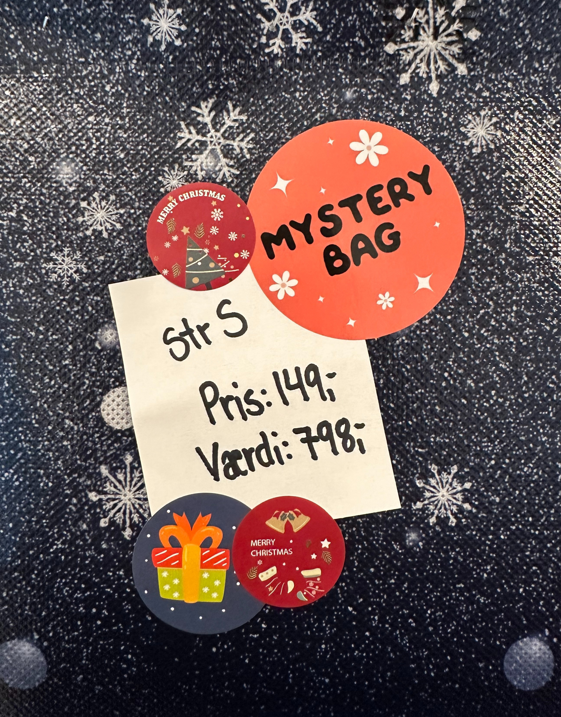 Mystery bag til kun 149,- men du får altså værdi for 798,-