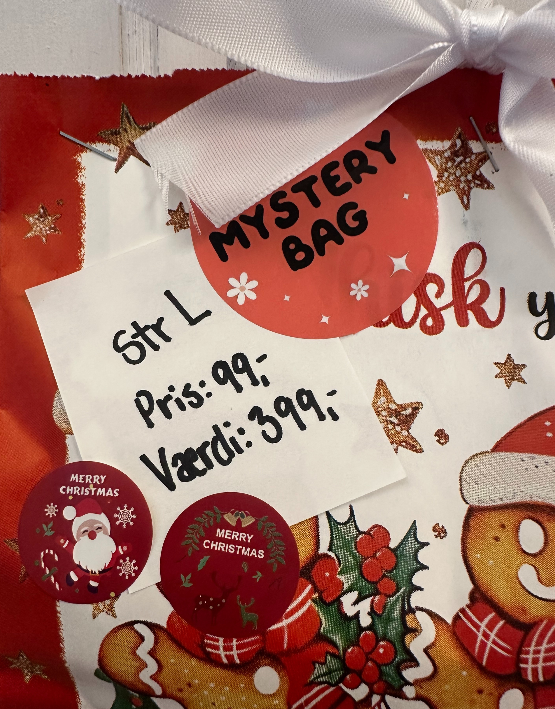 Mystery bag til kun 99,- men du får altså værdi for 399,- 