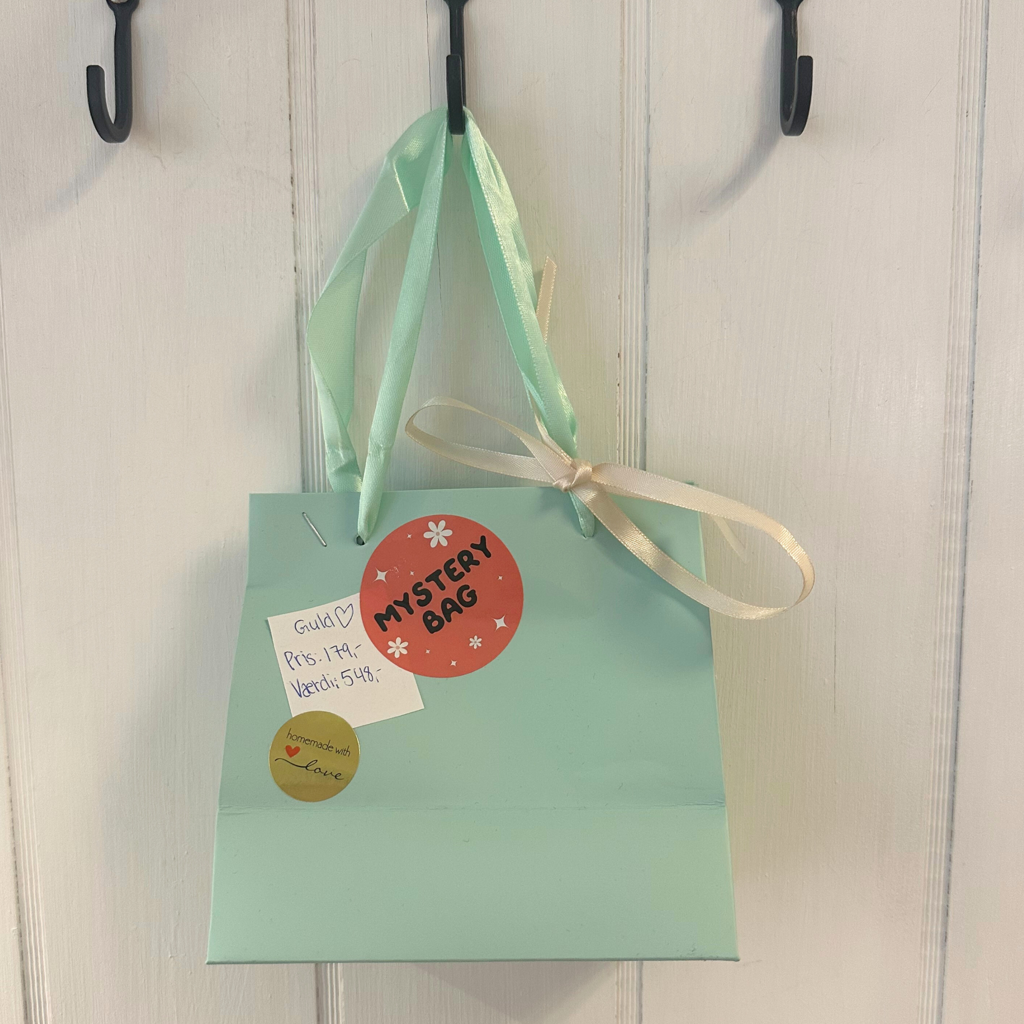 Mystery bag med guld smykker til kun 179,- men du får altså værdi for 548,-