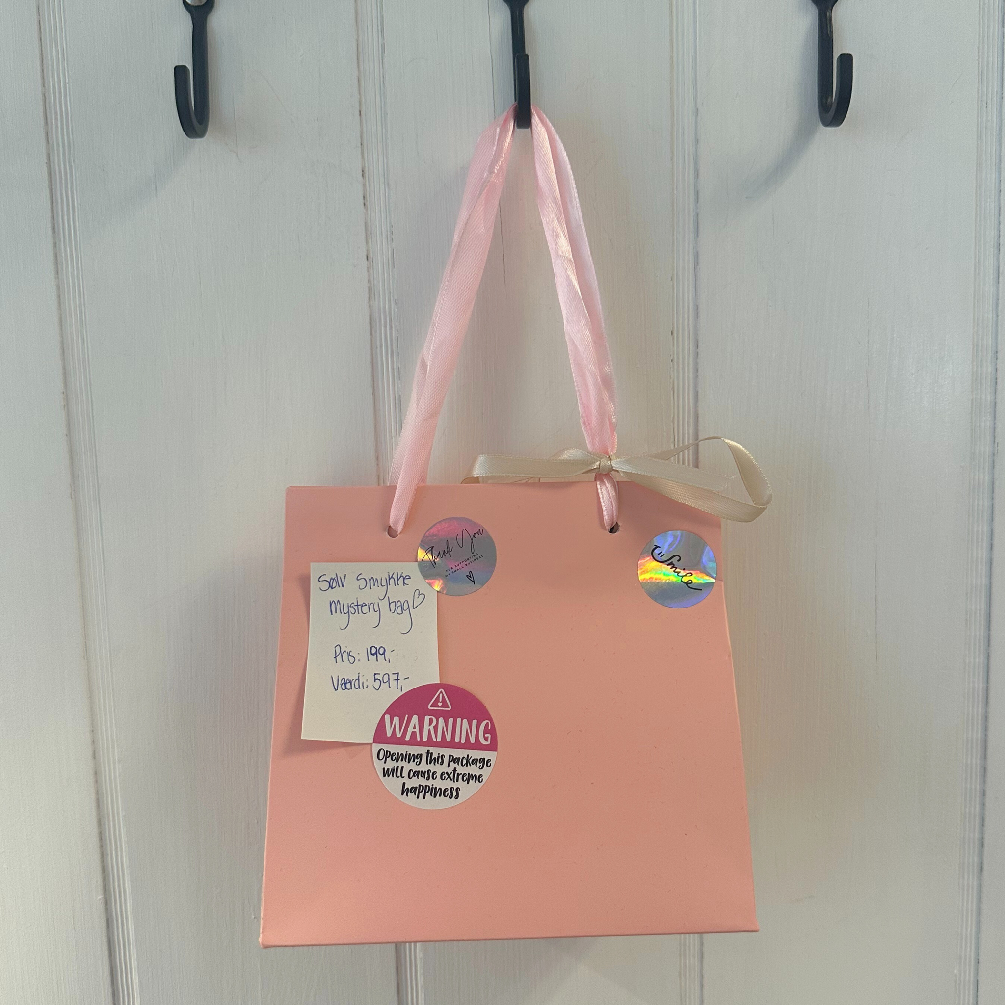 Mystery bag med sølv smykker til kun 199,- men du får altså værdi for 597,-