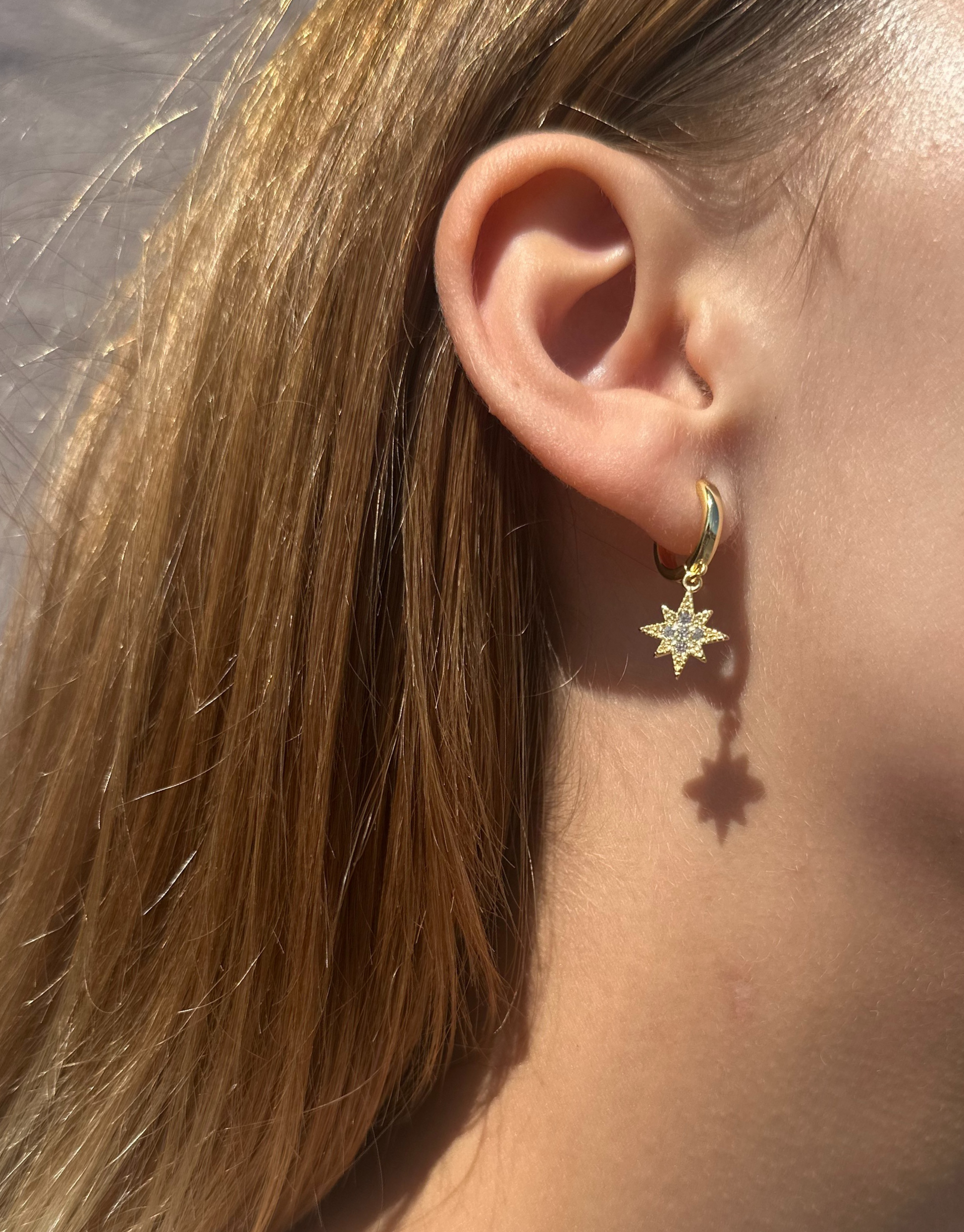 Trendy øreringe i sternedesign!