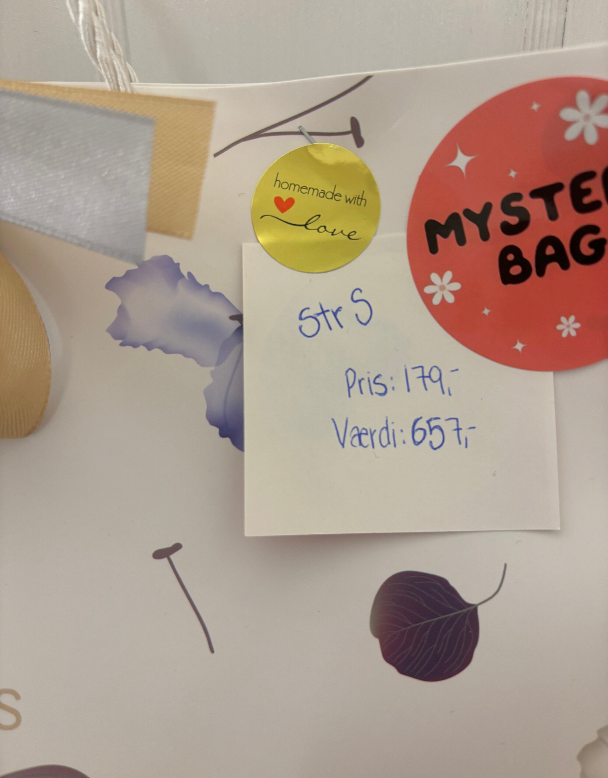 Mystery bag til kun 179,- men du får altså værdi for 657,-