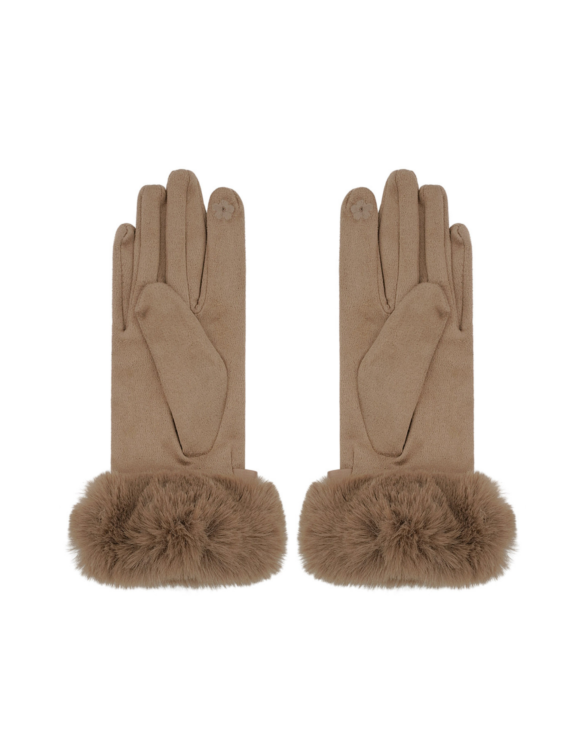 Skønne og varme handsker med faux fur.
Perfekte til de kolde årstider!