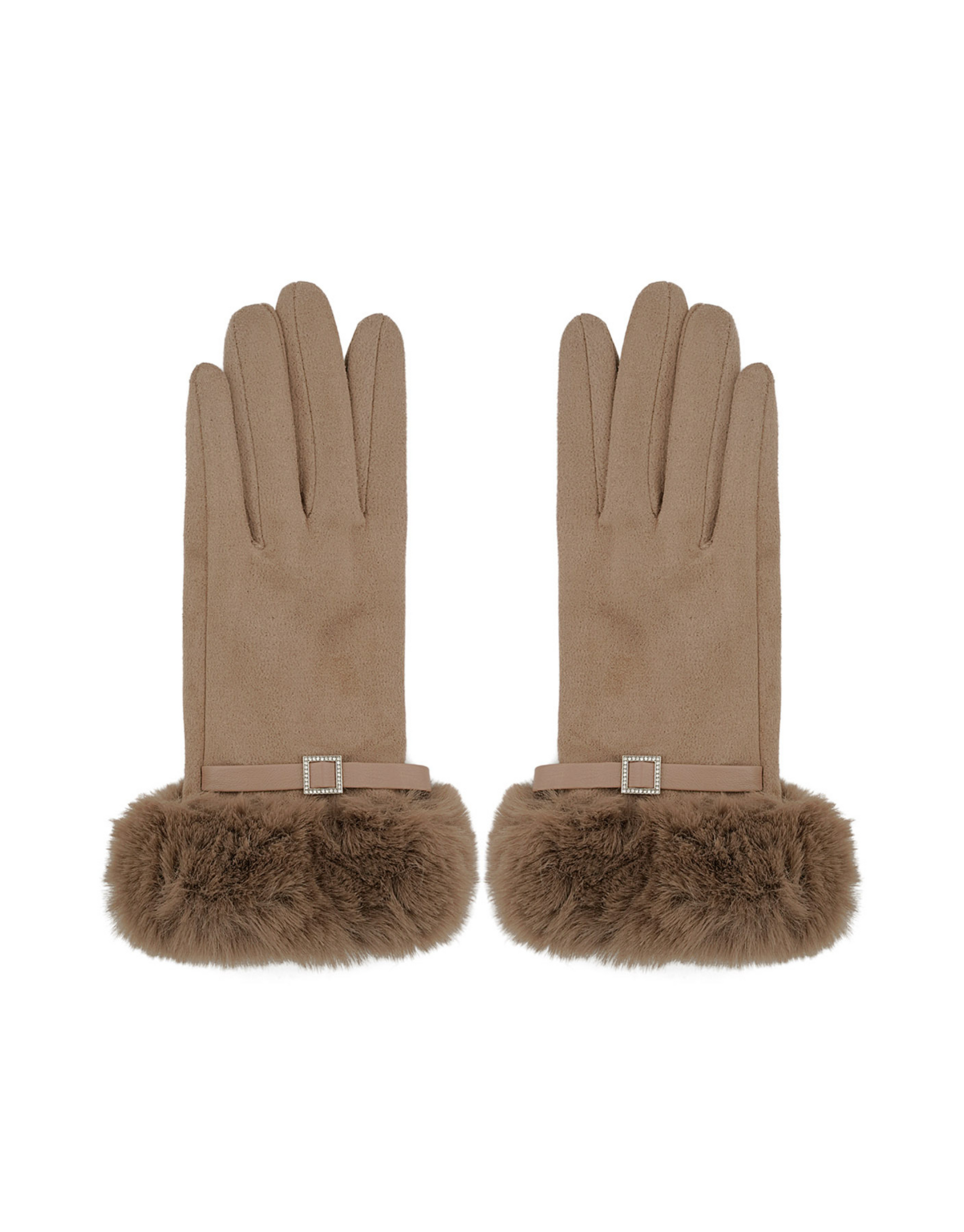 Skønne og varme handsker med faux fur.
Perfekte til de kolde årstider!