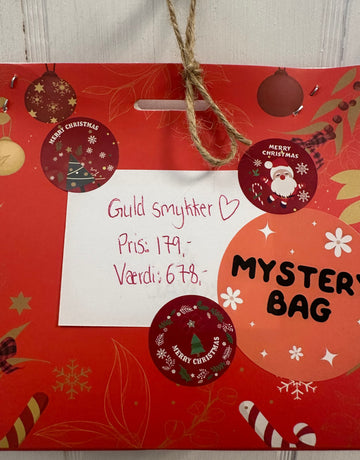 Smykke mystery bag, guld