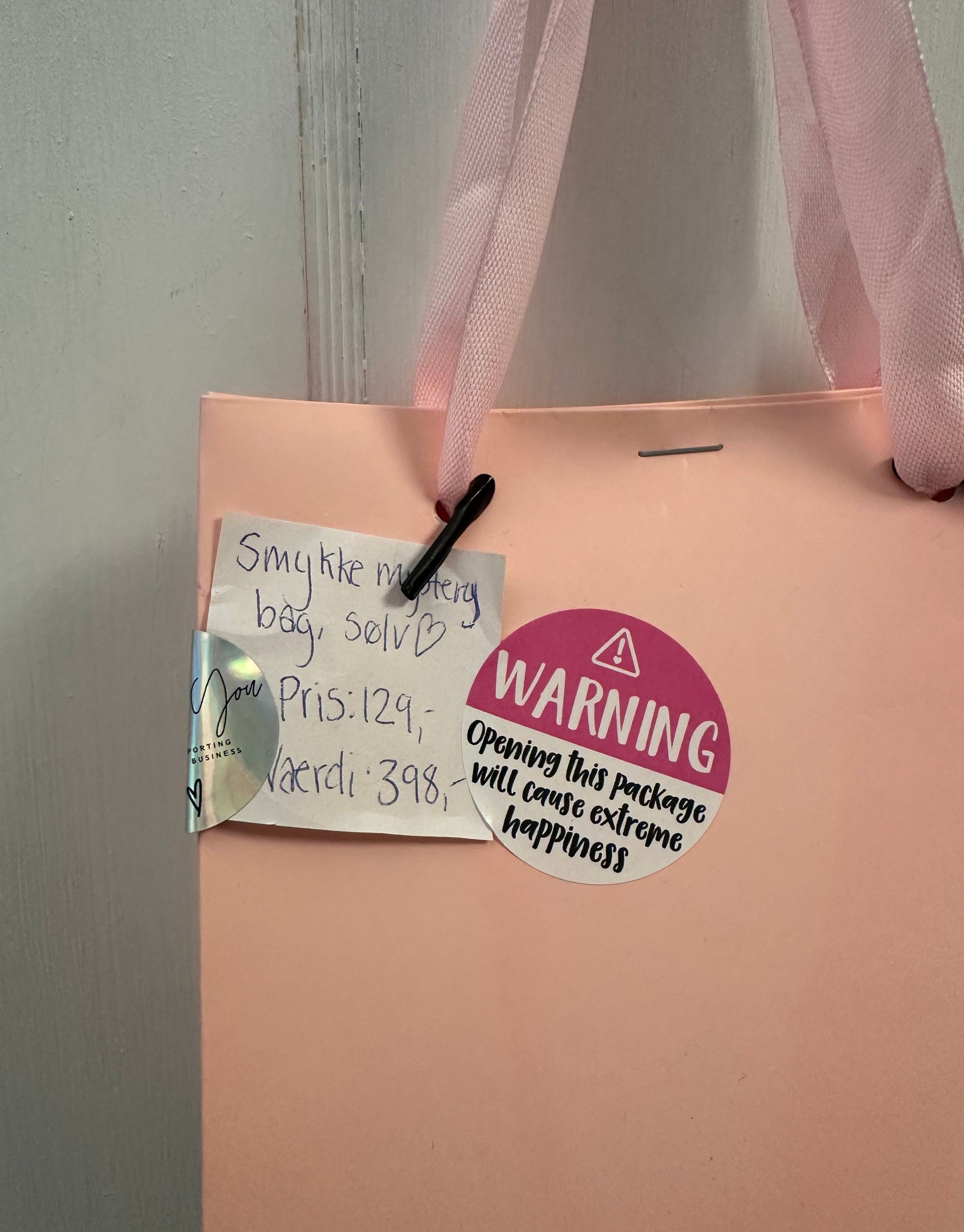 Mystery bag med sølv smykker til kun 129,- men du får altså værdi for 398,- 