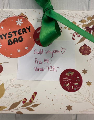 Smykke mystery bag, guld