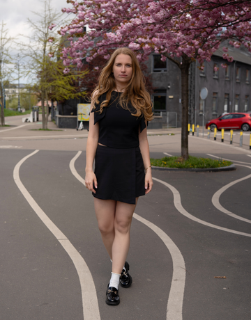 Bianca nederdel